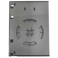 Empty Replacement Case with Memory Card Holder for Nintendo GameCube Games New - Back Shown