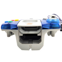Official OEM Clear Blue Sega Dreamcast Controller HKT-7700 Like New Loose Top of Item Shown