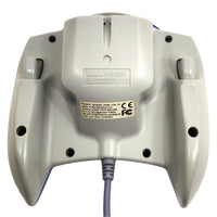Official OEM Clear Blue Sega Dreamcast Controller HKT-7700 Like New Loose Bottom of Item Shown