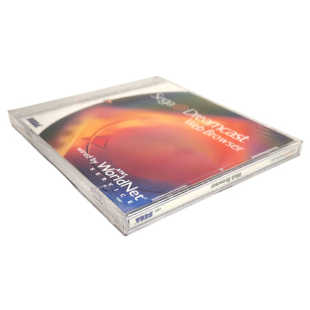 Web Browser 10 Dreamcast Brand New - Right Spine View Of Case