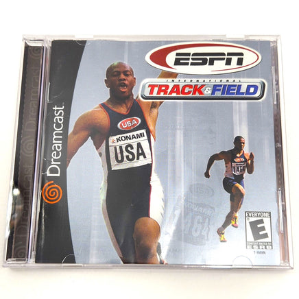 Espn International Track And Field Dreamcast Good - Cib Front Cover