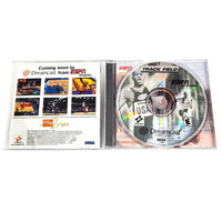 Espn International Track And Field Dreamcast Good - Case Open With Disc & Manual Inside