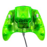 Clear Green High Frequency Controller Dreamcast Acceptable Loose - Back Displayed