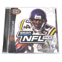 Nfl 2K2 Dreamcast Very Good - Cover Artwork – Front View