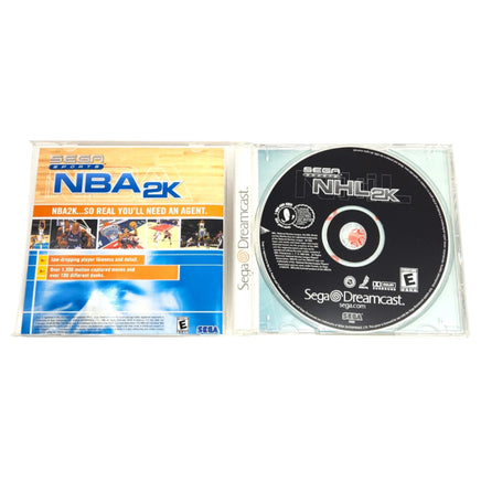 Nhl 2K Dreamcast Very Good - Case Open – Includes Disc And Manual
