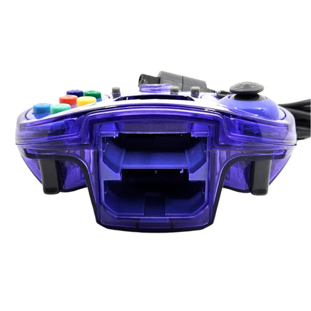 Clear Purple Nyko Controller for Dreamcast Very Good Loose - Top Ports Shown