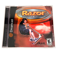 Razor Freestyle Scooter Dreamcast Very Good - Front Of Retail Game Box