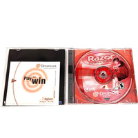Razor Freestyle Scooter Dreamcast Very Good - Disc And Manual Displayed In Open Case