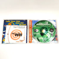 Sega Bass Fishing Sega All Stars Dreamcast Very Good - Case Open – Disc And Manual Shown