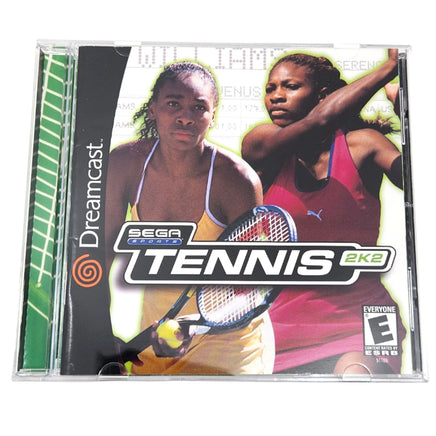 Tennis 2K2 Dreamcast Like New - Disc Case Front