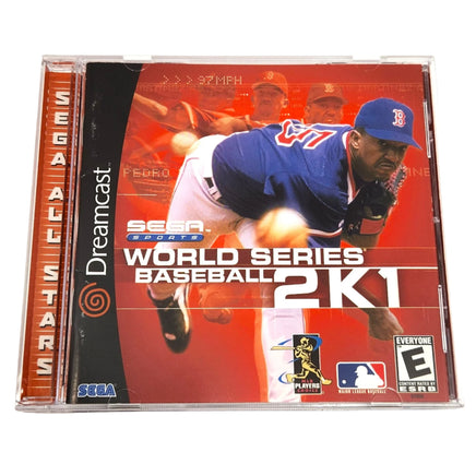 World Series Baseball 2K1 Sega All Stars Dreamcast Like New - Front Cover Art Shown