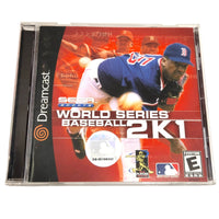 World Series Baseball 2K1 Dreamcast Like New - Front Of Game Case