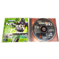 World Series Baseball 2K1 Dreamcast Like New - Inside Contents Of Retail Game Box