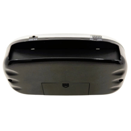 FC Mobile Portable 8-bit NES Handheld Clone System Back and Cart Slot Displayed