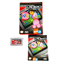 Dora The Explorer Volume 1 GBA Video Game Boy Advance Very Good - Front of Box with Cartridge and Manual