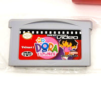 Dora The Explorer Volume 1 GBA Video Game Boy Advance Very Good - Front of Cartridge