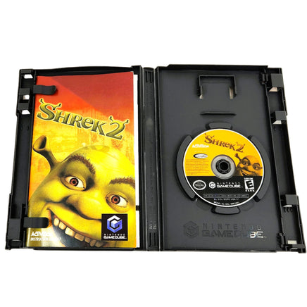 Shrek 2 Nintendo GameCube Good - Disc And Manual Inside Open Case