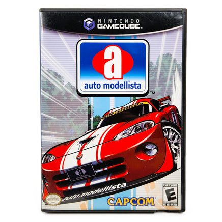 Auto Modellista Nintendo GameCube Very Good CIB - Front Cover Of Game Case