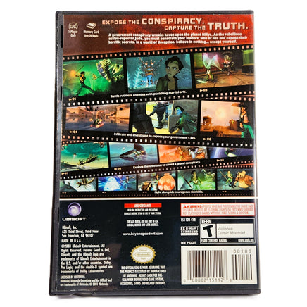 Beyond Good And Evil Nintendo GameCube Very Good - Back Cover Of Game Case