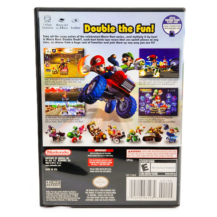 Mario Kart Double Dash Nintendo GameCube Like New CIB - Back Cover Art Shown