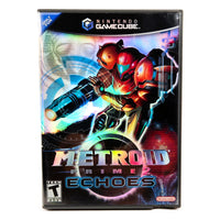 Metroid Prime 2 Echoes Nintendo GameCube Like New CIB - Authentic Front Cover Art
