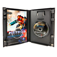 Metroid Prime 2 Echoes Nintendo GameCube Like New CIB - Open Case Displaying Game Contents