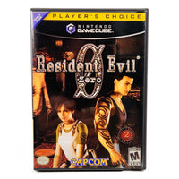 Resident Evil Zero Players Choice Nintendo GameCube Very Good CIB - Front Of Official Game Case