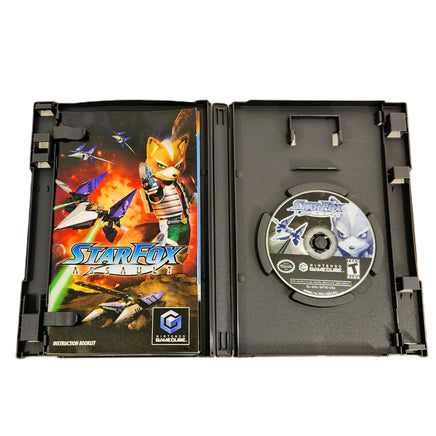 Star Fox Assault Nintendo GameCube Very Good - Open Case Displaying Game Disc & Manual