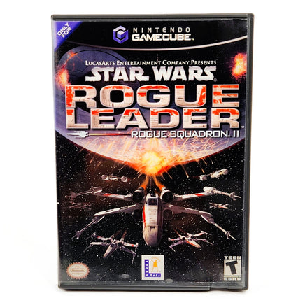 Star Wars Rogue Leader Rogue Squadron II Nintendo GameCube Very Good CIB - Original Front Cover Design Shown
