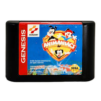 Animaniacs Sega Genesis Good Loose - Game Cartridge Front