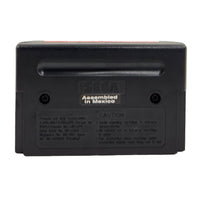 Castlevania Bloodlines Cardboard Box Sega Genesis Like New - Back Of Authentic Cartridge