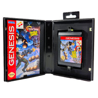 Contra Hard Corps Sega Genesis Like New CIB - Open Clamshell Case Showing Game Cart & Manual