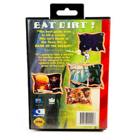 Earthworm Jim Sega Genesis Very Good CIB - Complete In Box Reverse View