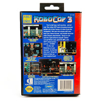 Robocop 3 Sega Genesis Good CIB - Original Box Back View
