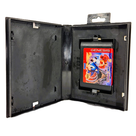 Sonic Spinball Sega Genesis Good - Open Case Of Authentic Game Showing Cartridge