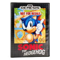 Sonic The Hedgehog 2 Not For Resale Sega Genesis Good - Front Artwork of Retail Case Shown