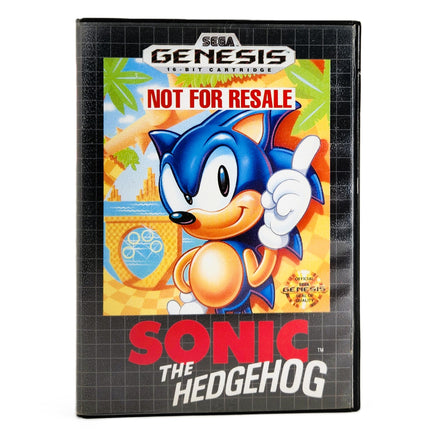 Sonic The Hedgehog 2 Not For Resale Sega Genesis Good - Front Artwork of Retail Case Shown