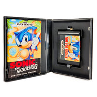 Sonic The Hedgehog 2 Not For Resale Sega Genesis Good - Open Retail Case Showing Manual and Cartridge