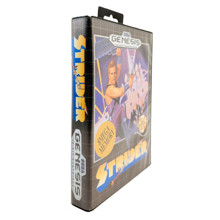 Strider Sega Genesis Very Good CIB - Game Case Spine Shown