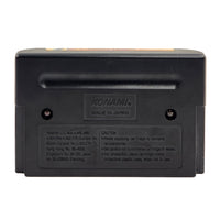 Sunset Riders Sega Genesis Like New - Authentic Cartridge Back