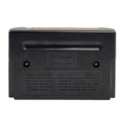 Sunset Riders Sega Genesis Like New - Authentic Cartridge Back