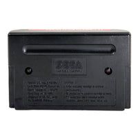 Tecmo Super Bowl Sega Genesis Good Loose - Game Cartridge Back