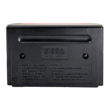 Tecmo Super Bowl Sega Genesis Good Loose - Game Cartridge Back