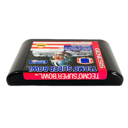 Tecmo Super Bowl Sega Genesis Good Loose - Label Of Official Game Cartridge