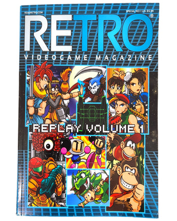 RETRO Video Game Magazine Special Issue #1 2016 Replay Volume 1 Very Good Front
