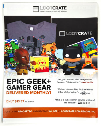 RETRO Video Game Magazine Issue 03 2014 RPG Issue New Back