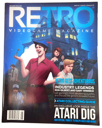 RETRO Video Game Magazine Issue 06 2015 Adventure Games Bomberman Wonder Boy New Front