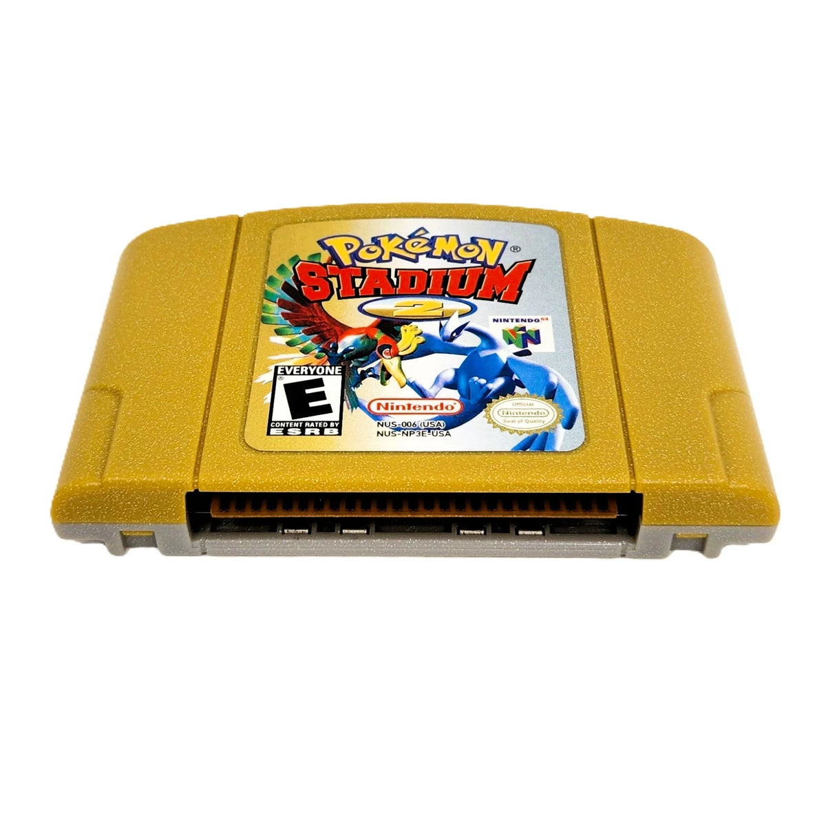 gold stadium pokemon card Collectible N64 Game – Pokémon Stadium 2