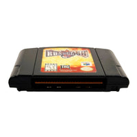 Road Rash 64 Black Cart Nintendo 64 Good Loose - Cartridge Pins Shown