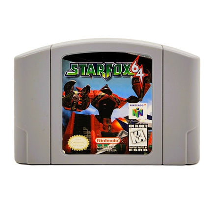 Star Fox 64 Nintendo 64 Good Loose - Game Cartridge Front